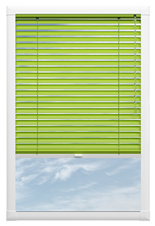 Venetian, Lime Green - Perfect Fit Blind